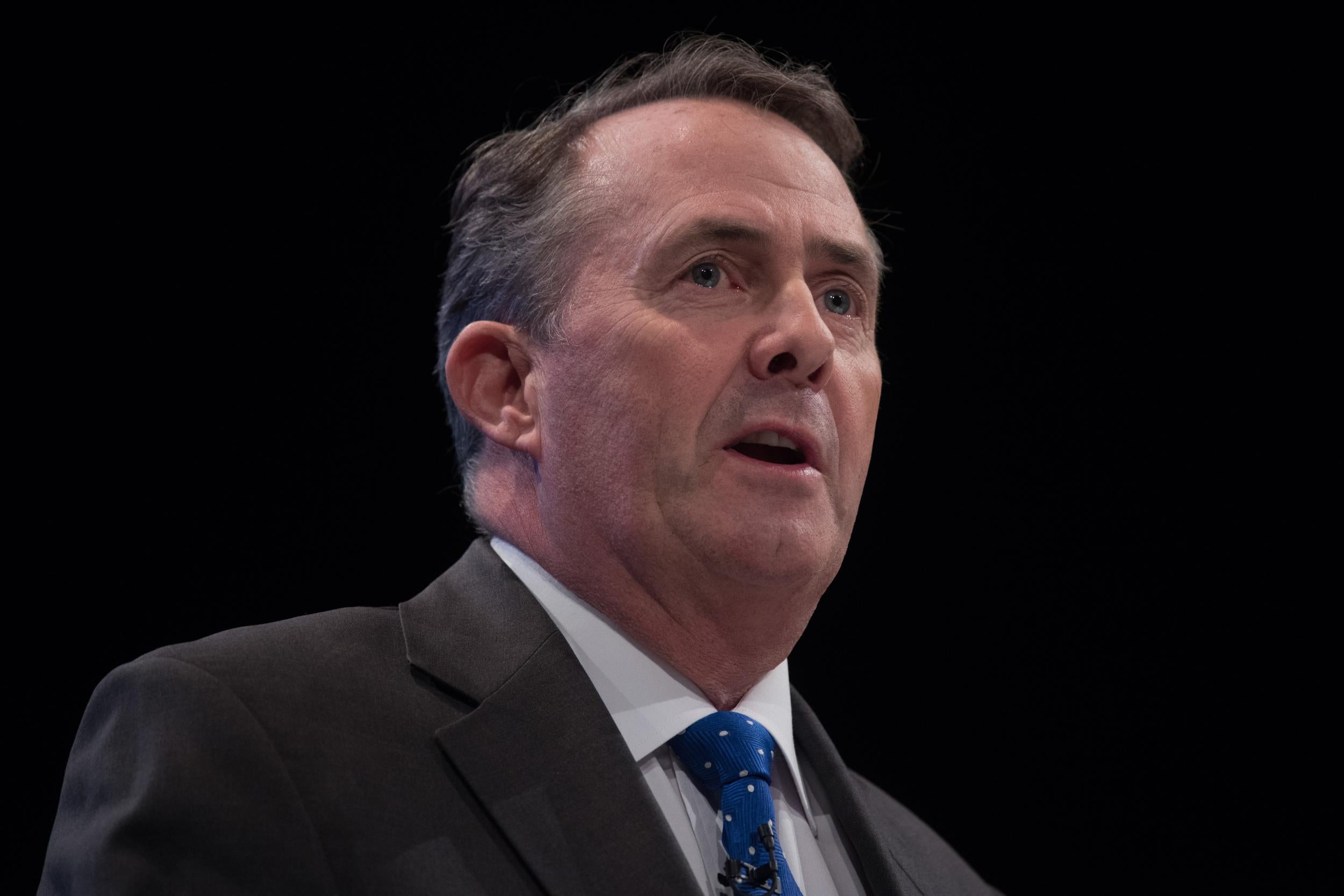 Brexit Liam Fox Casts Doubt On Whether UK Will Have China Deal Even   Liam Fox 1 