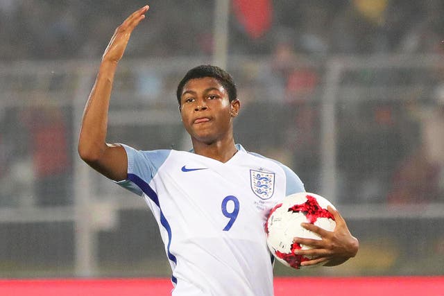 Rhian Brewster starred in England Under-17s' World Cup winning campaign