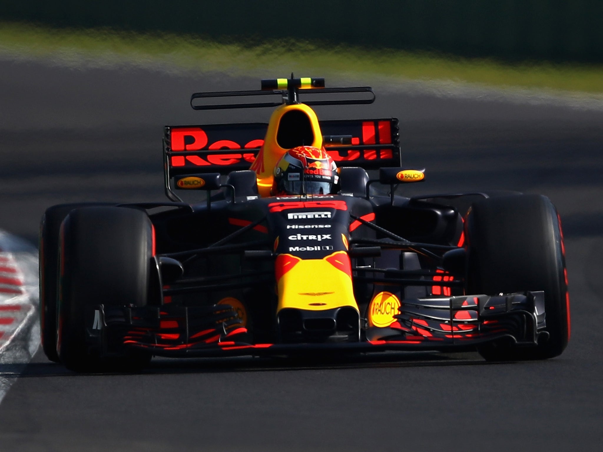 Verstappen looked on course for pole until he was pipped at the final hurdle