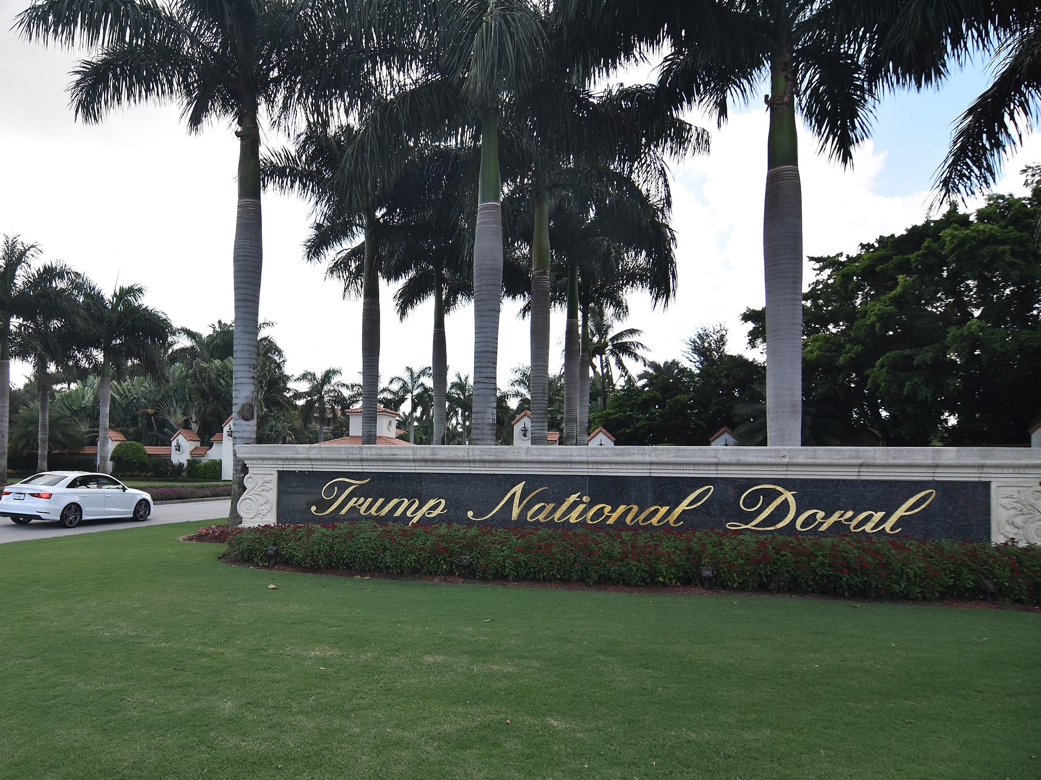 GEO Group which owns and manages 140 prisons and detention centres held its annual conference at the Trump National Doral Gold Club in Miami
