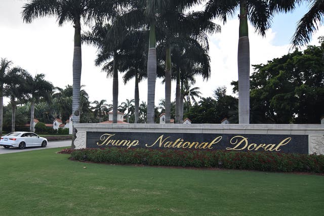 GEO Group which owns and manages 140 prisons and detention centres held its annual conference at the Trump National Doral Gold Club in Miami
