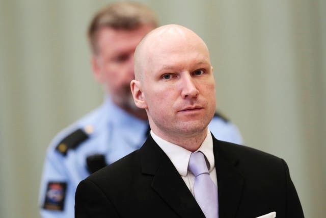 Breivik says his near-isolation in a three-room cell violates a ban on inhuman or degrading treatment and a right to privacy and a family life