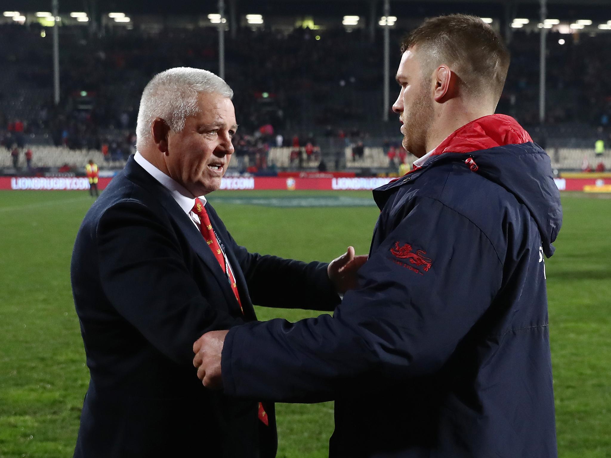 Warren Gatland responded publicly to Sean O'Brien's criticism of the British and Irish Lions coaching staff
