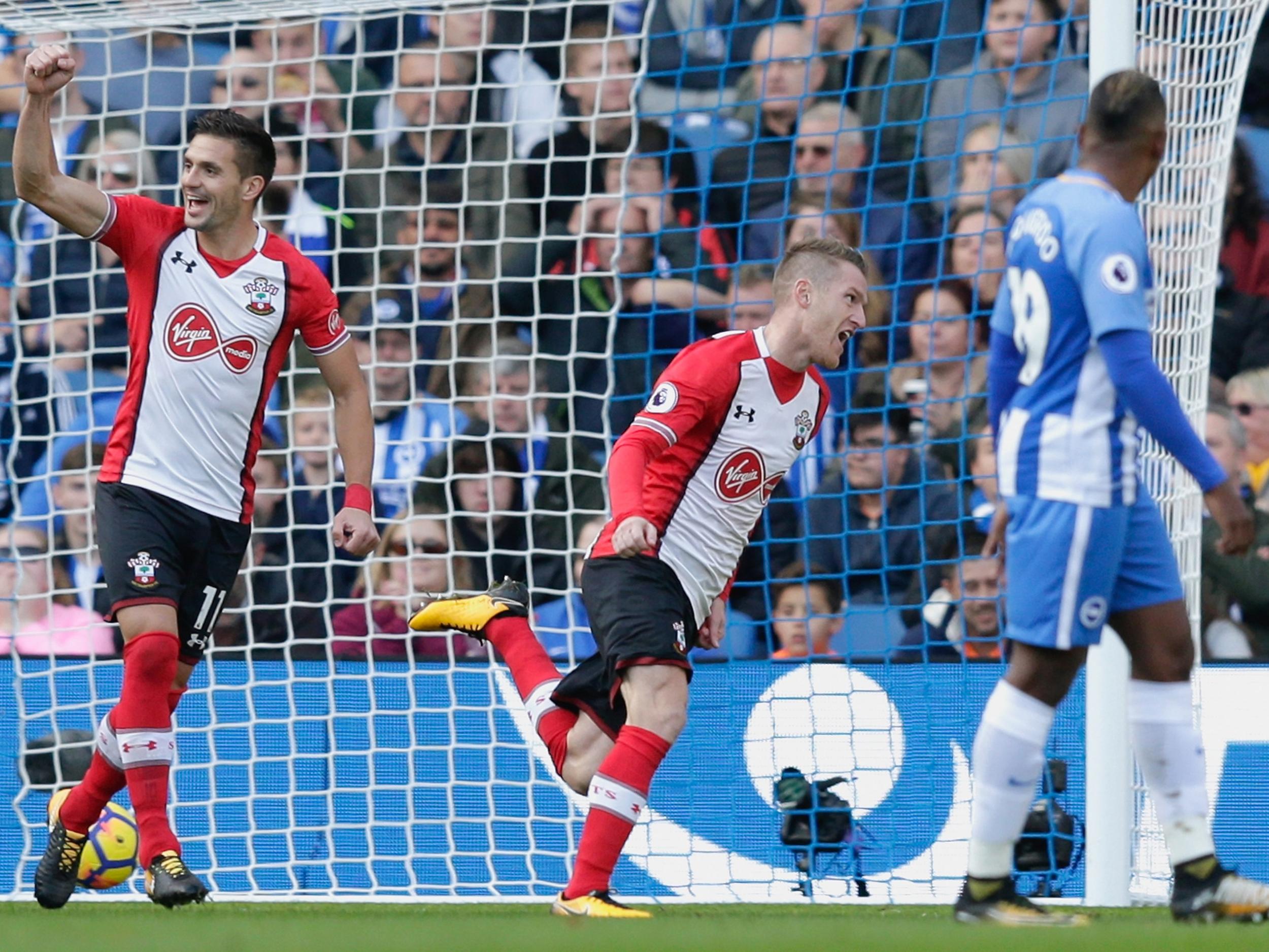 Davis opened the scoring with a first-half header