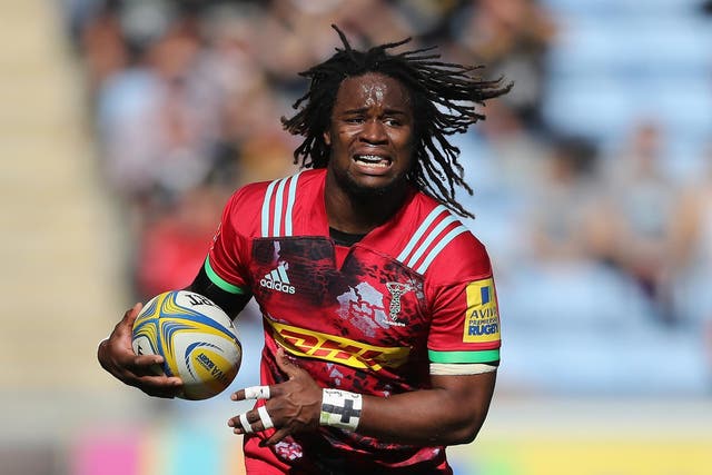 Marland Yarde has missed three training sessions for Harlequins in the last three months