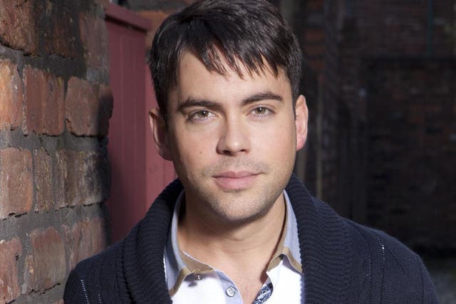 Bruno Langley as Todd Grimshaw in Corringation Street