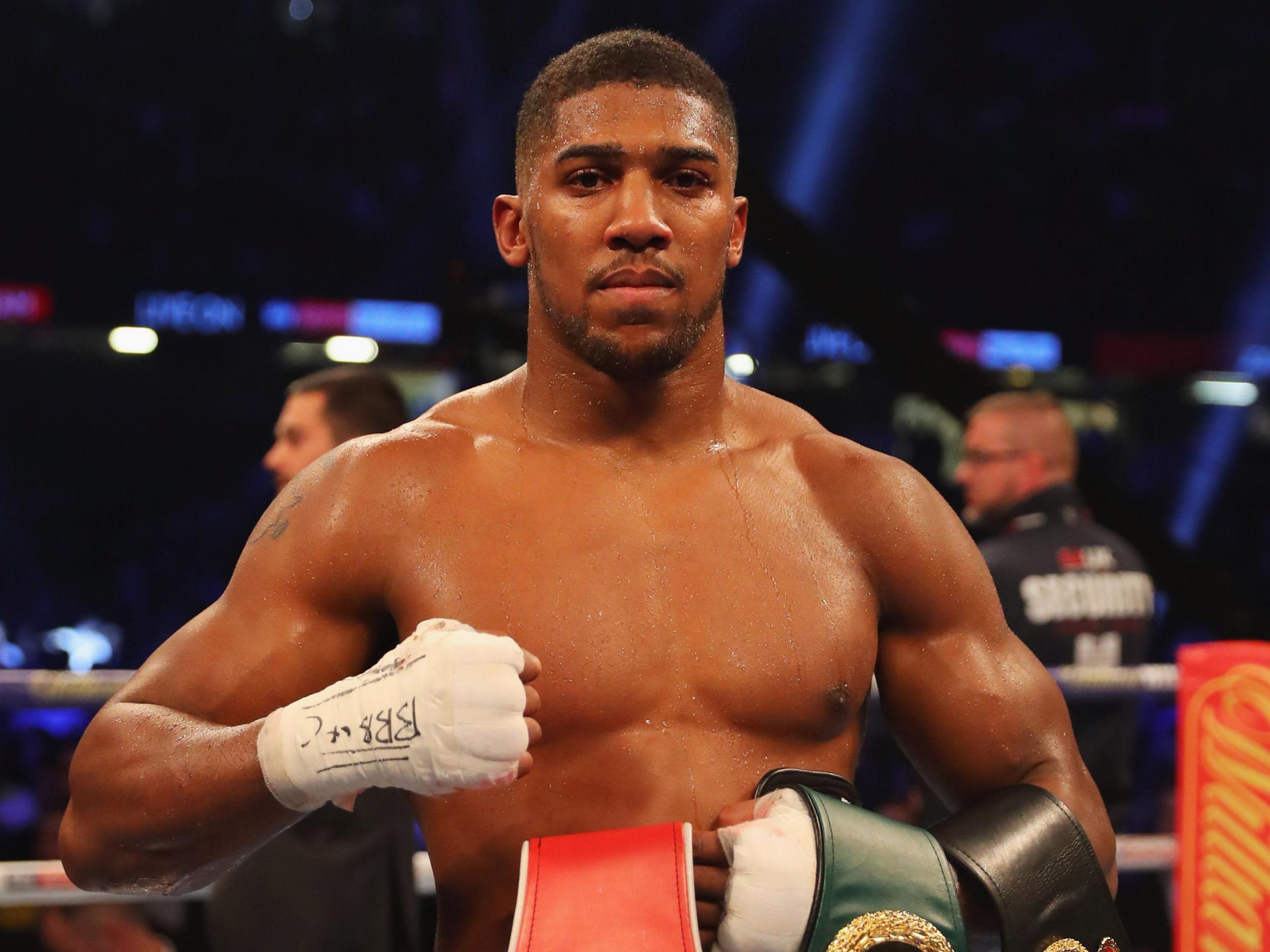 Joshua wants to unify the heavyweight division (Getty )