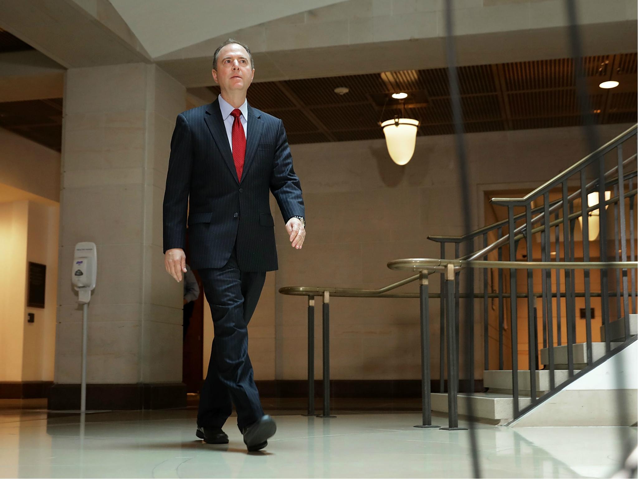 House Intelligence Committee ranking member Democratic Representative Adam Schiff is leading one of the parallel investigations into alleged ties between Russia and the Trump campaign.