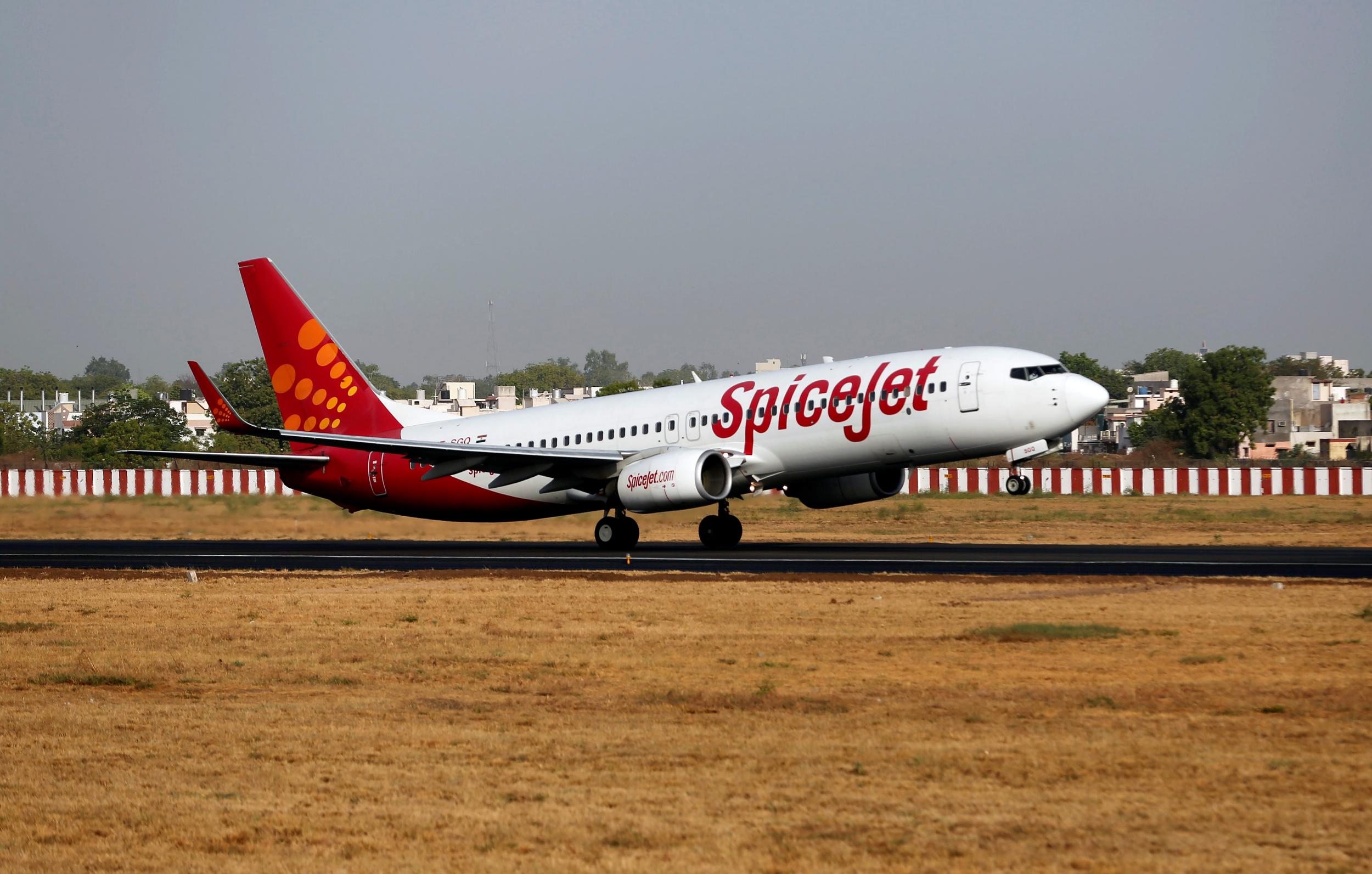 The incident occurred on a Spicejet flight