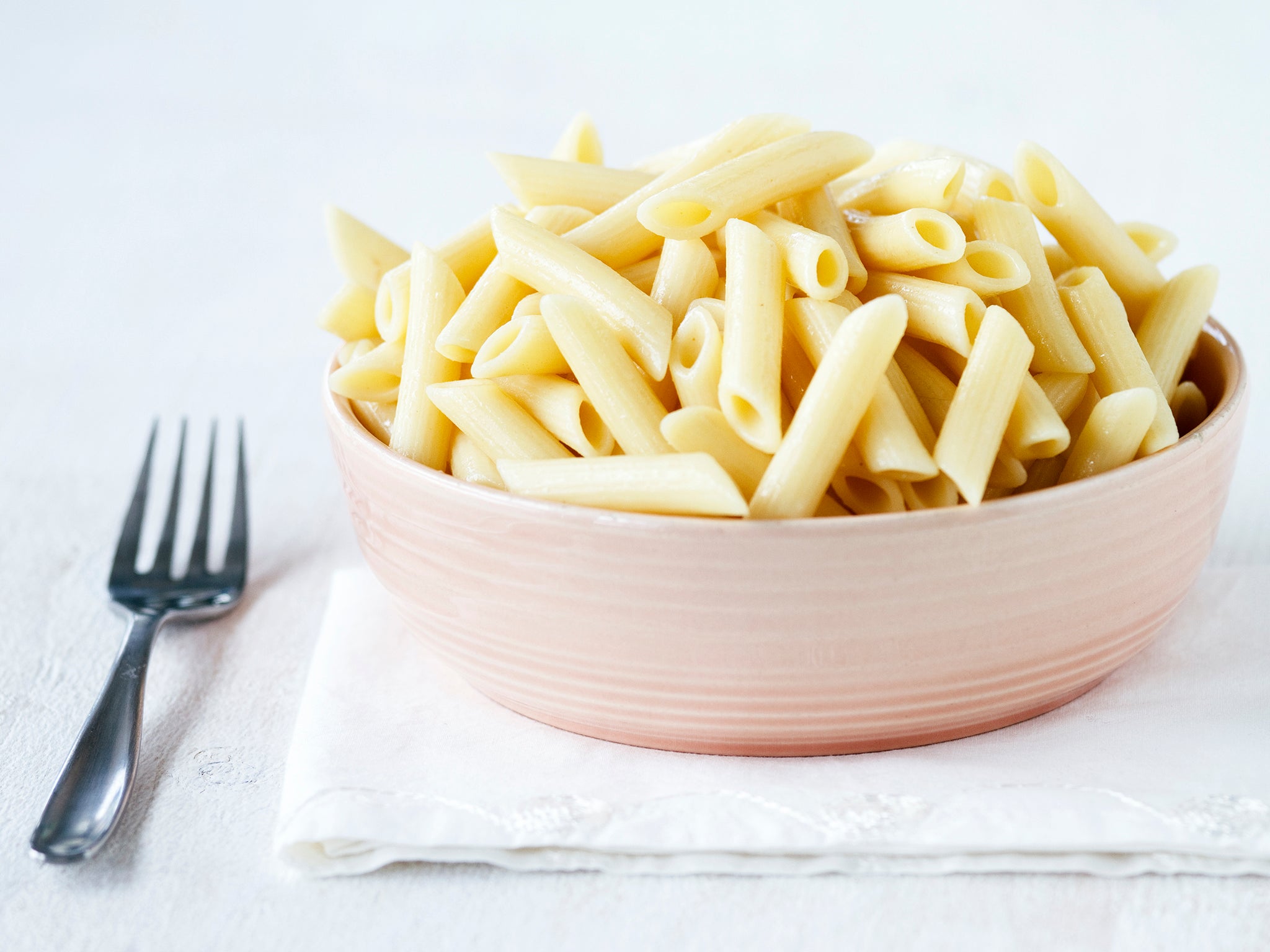 Repetition of bland pasta dishes is an unappetising experience for those at the receiving end of such frugal hospitality