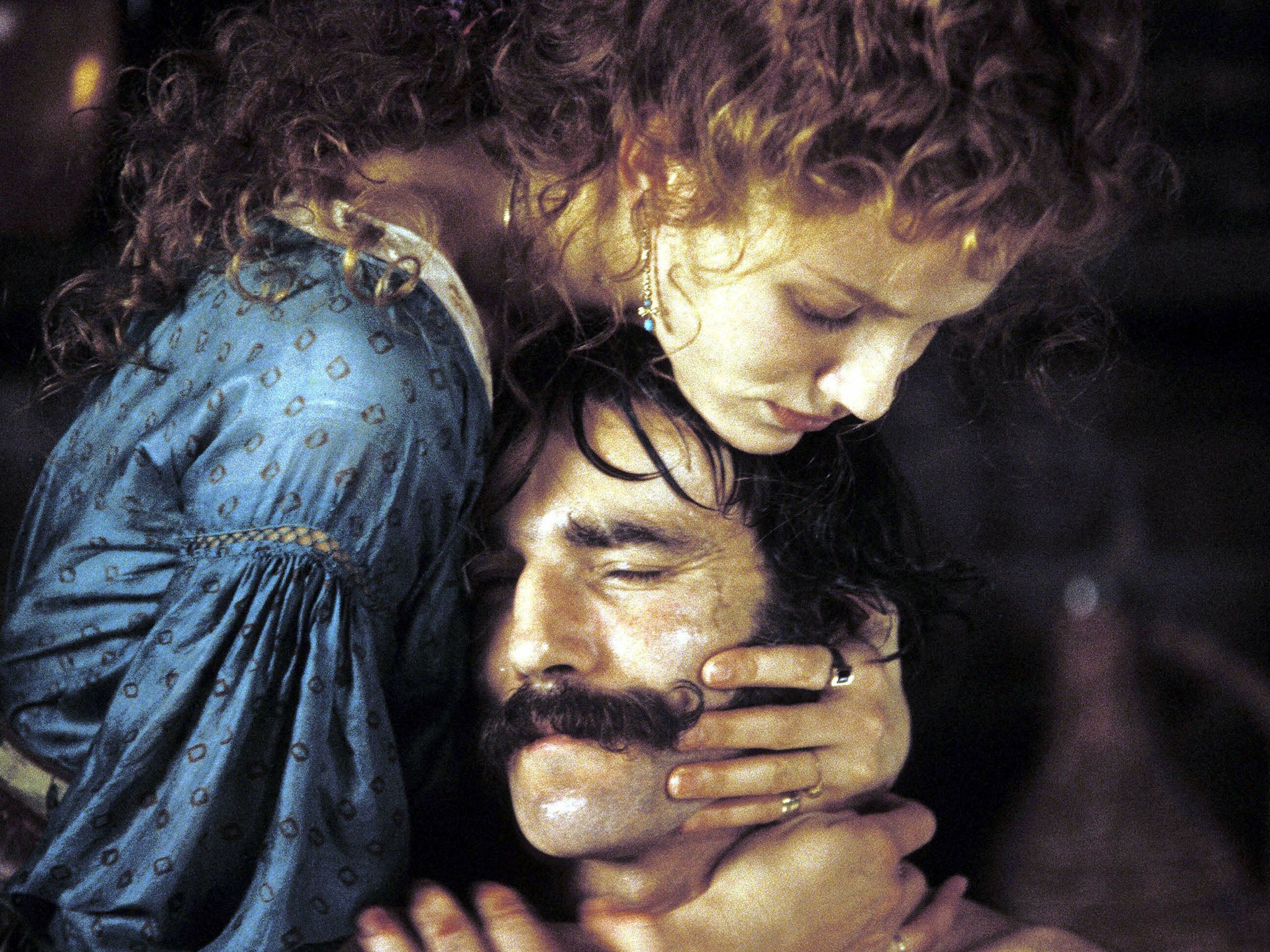 Cameron Diaz and Daniel Day-Lewis in ‘The Gangs of New York’ (Rex)