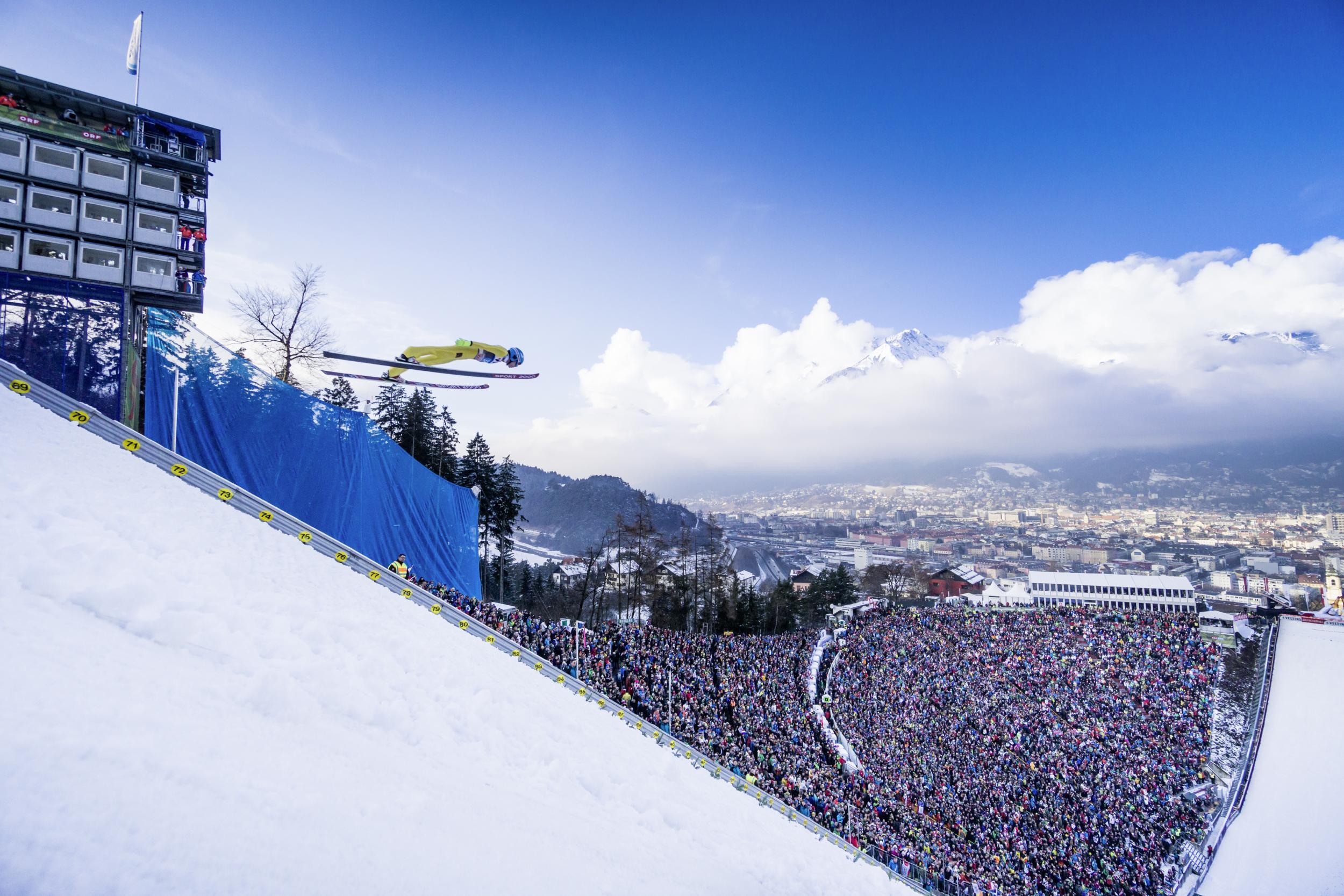 The Bergisel Olympic ski jump