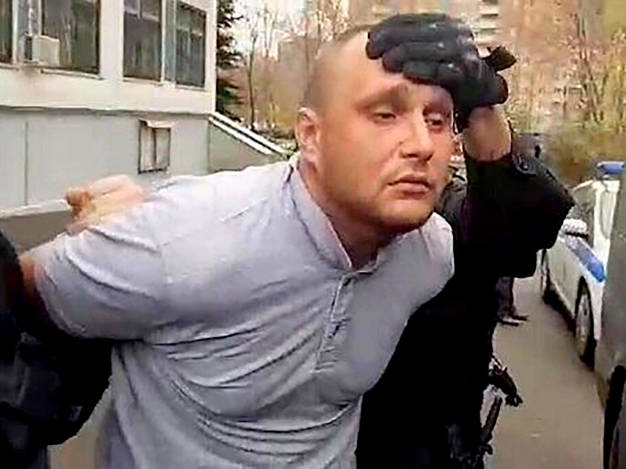 Maslennikov was later arrested near Moscow as he was suspected of plotting an attack on another woman