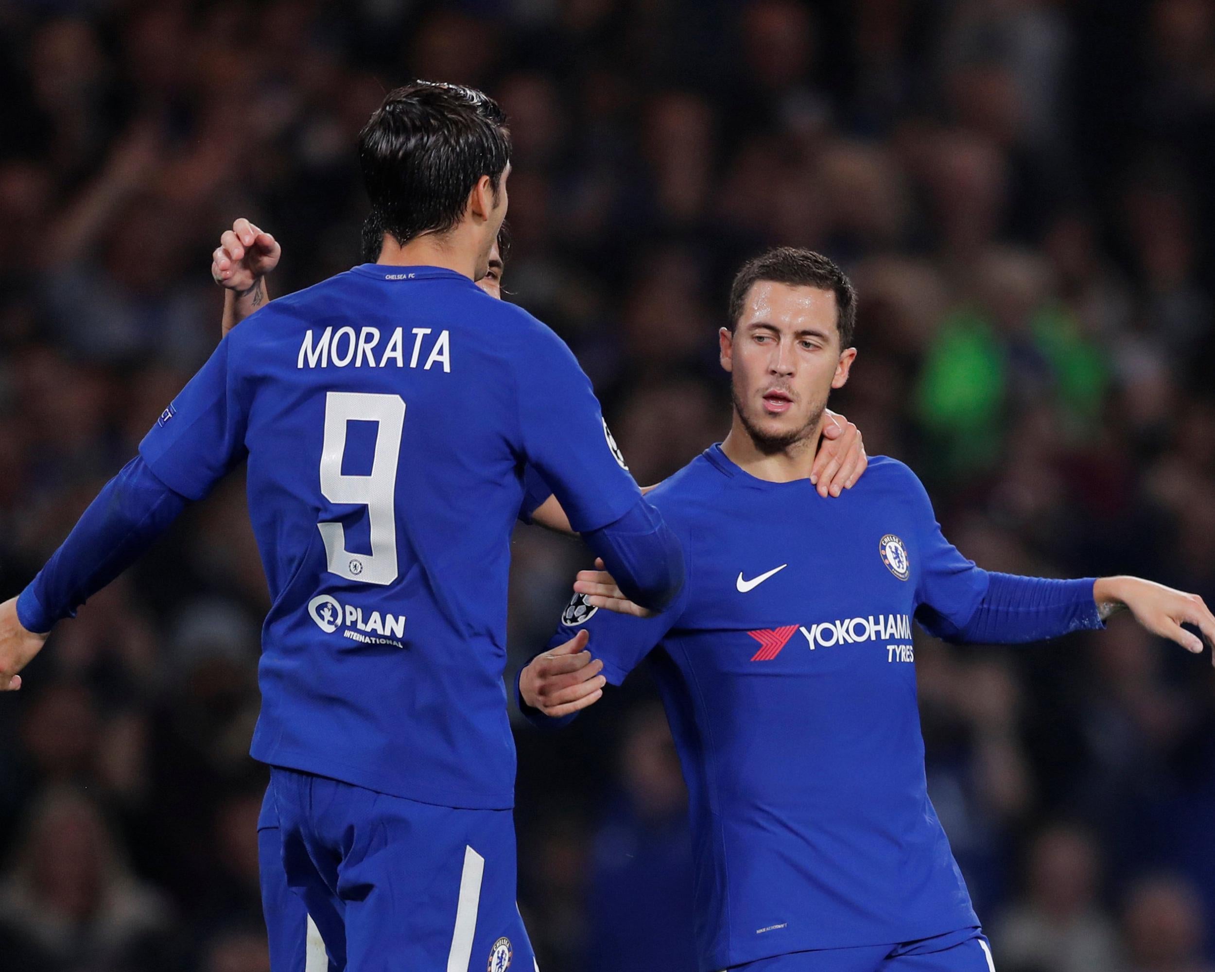 Morata and Hazard enjoy playing with each other but still need time