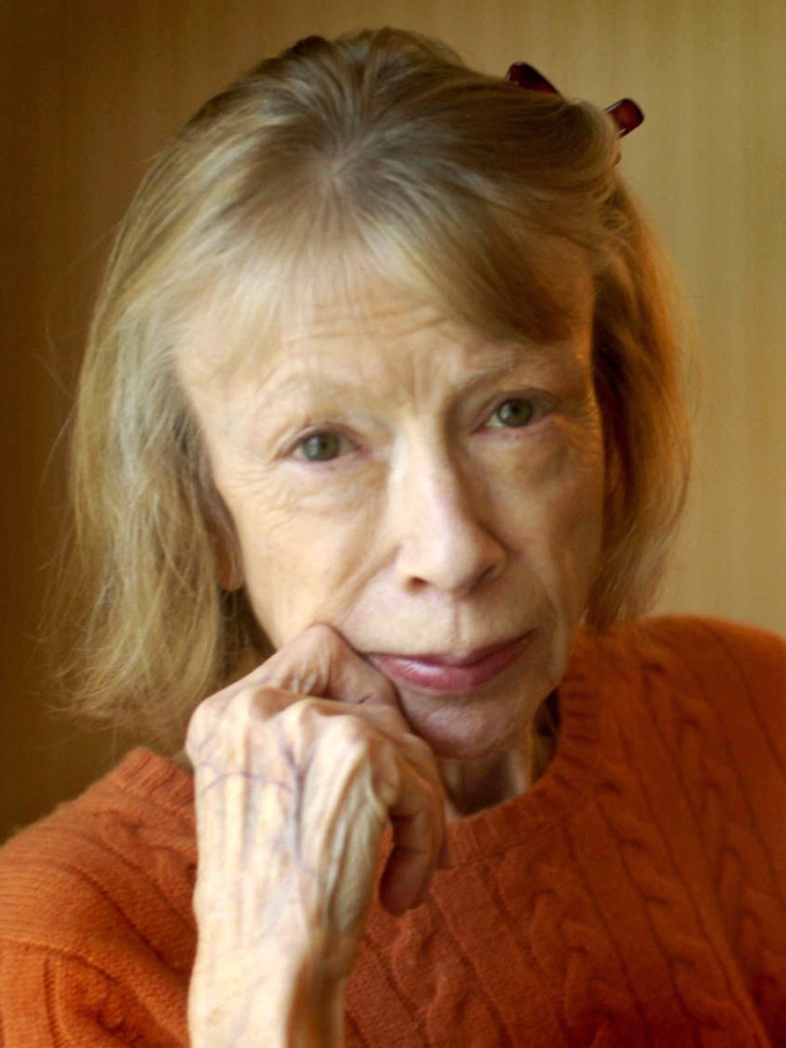 Didion, now 82, had been approached several times by filmmakers, but she turned them all down (MJ/SB/Keystone USA/Rex)