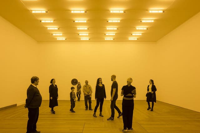 Olafur Eliasson's 'Room for one colour'