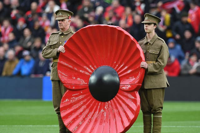 Do not politicise Remembrance Day, do not politicise the wearing of a poppy this Sunday