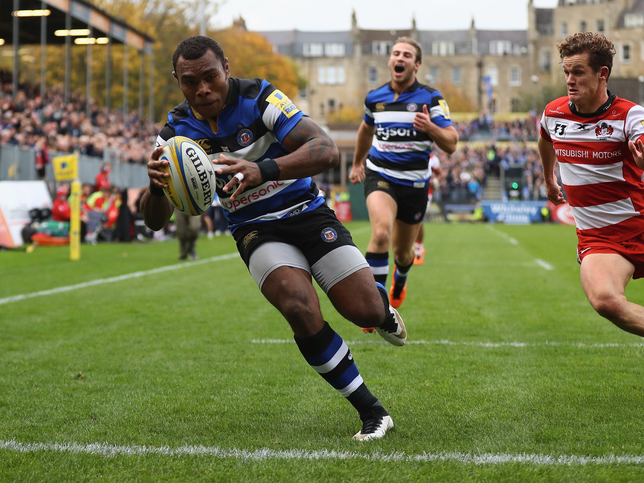 Rokoduguni is the joint-highest try scorer this season in the Premiership with seven