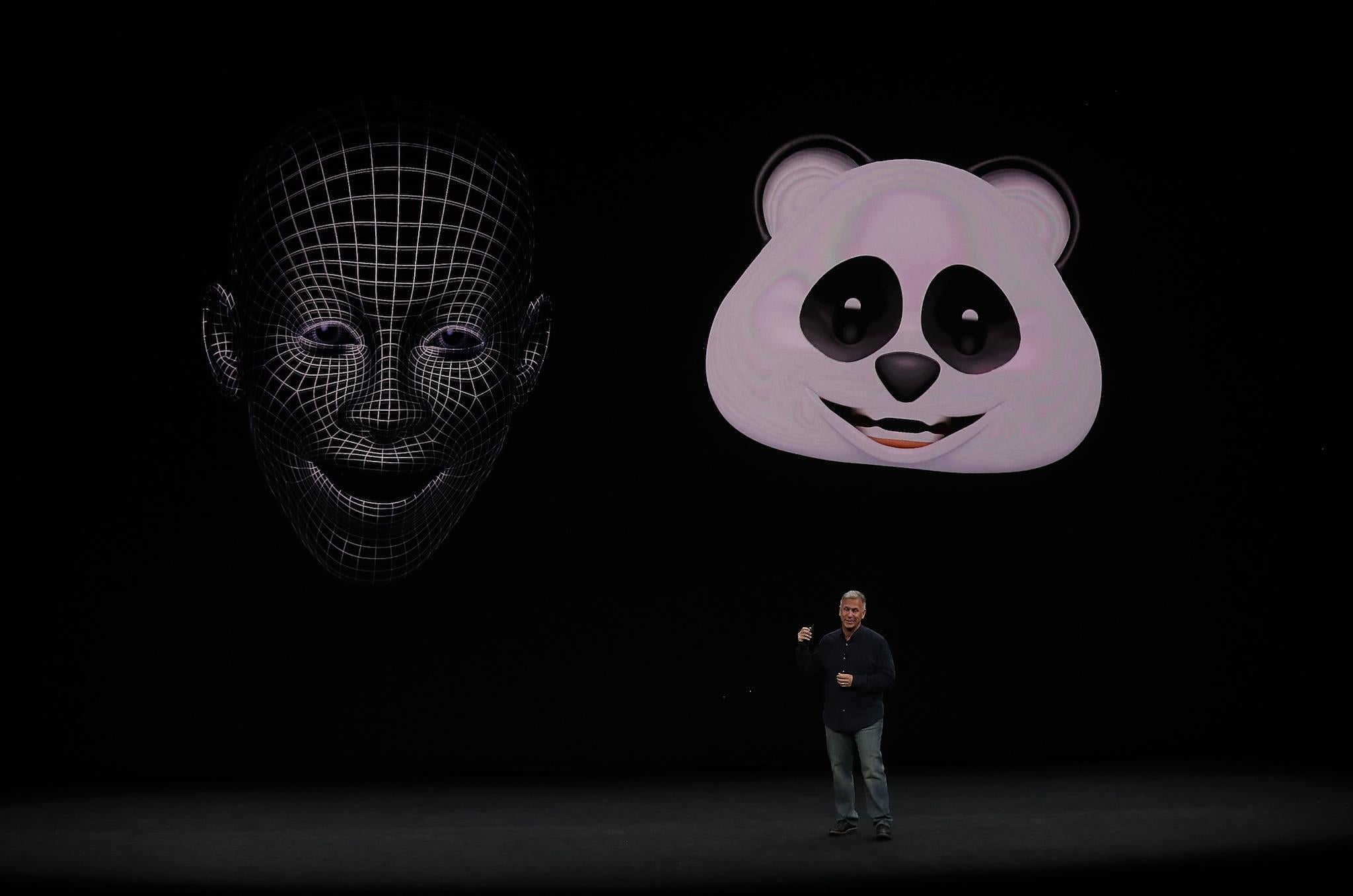Animoji is powered by the technology of a facial recognition camera (Getty)
