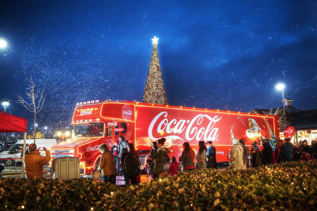 Who decided it’s just not Christmas until a Coca-Cola truck rolls into town?