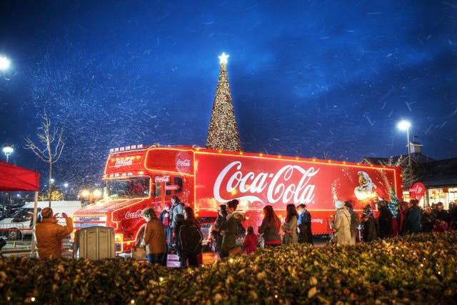 <p>Who decided it’s just not Christmas until a Coca-Cola truck rolls into town? </p>