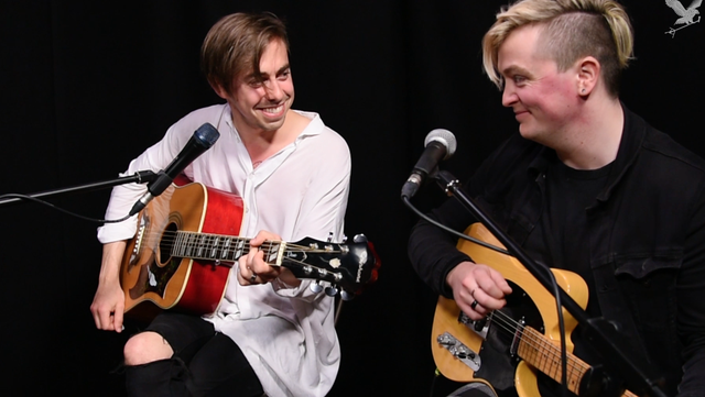 Otherkin's Conor and Luke during their Music Box session