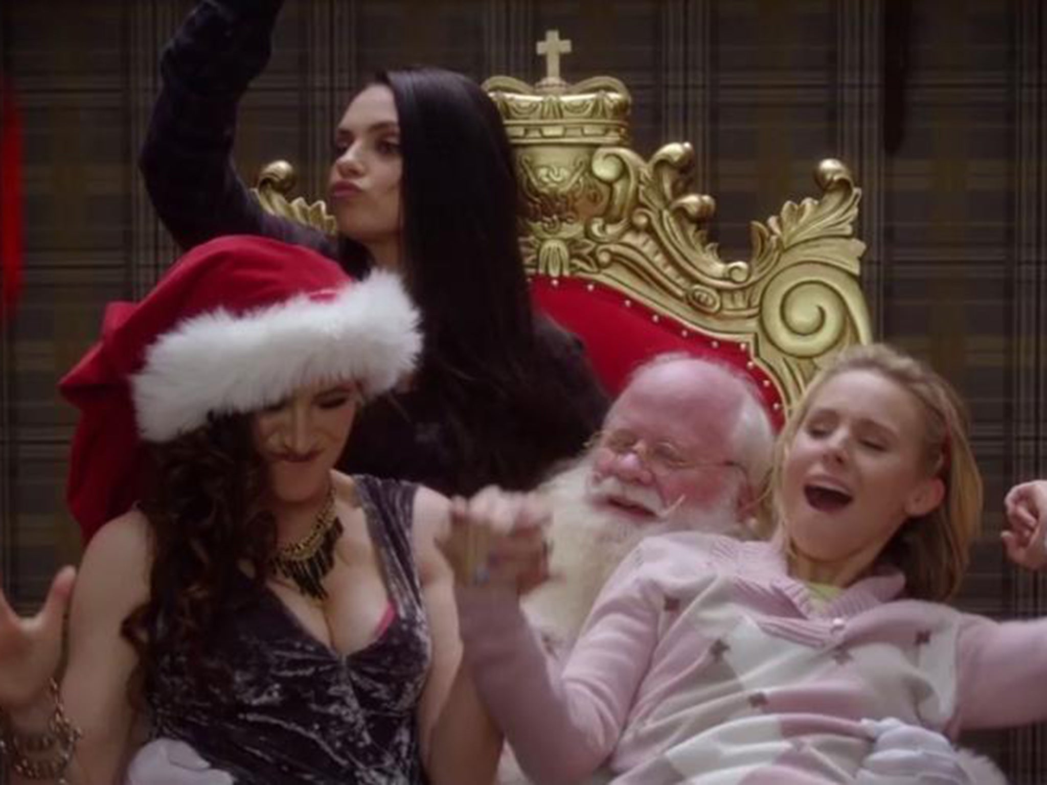 Mila Kunis, Kristen Bell, and Kathryn Hahn in 'A Bad Moms Christmas'