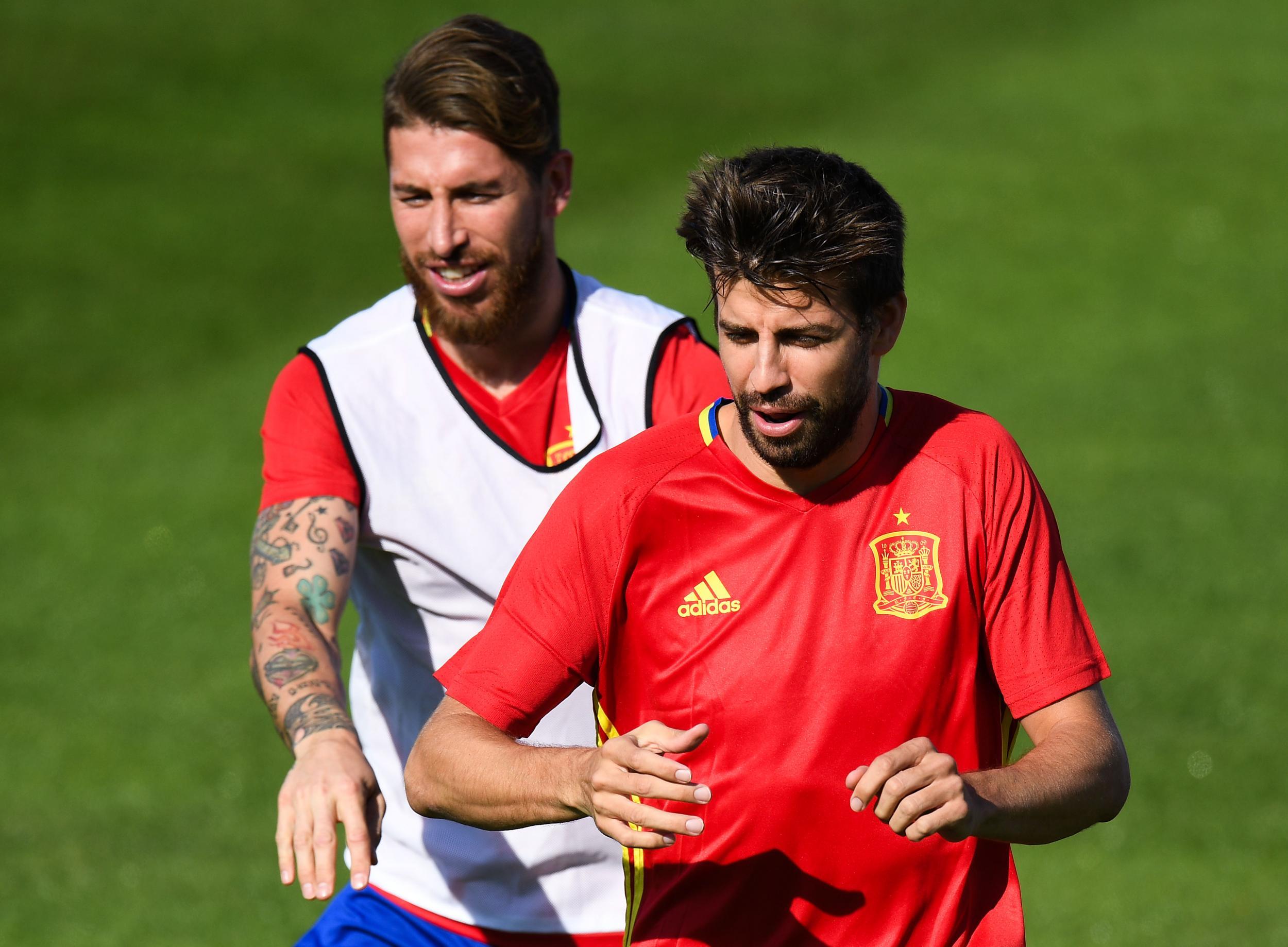 Ramos claims the Catalan independence crisis is not damaging his relationship with Pique.