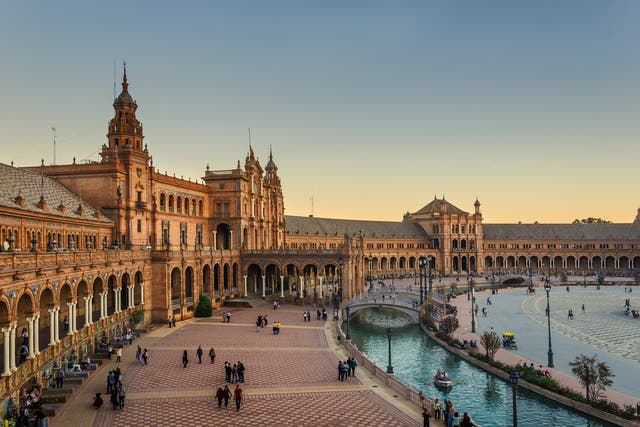 The stunning Plaza Mayor is just one of many reasons why Seville should be on your watchlist for 2018