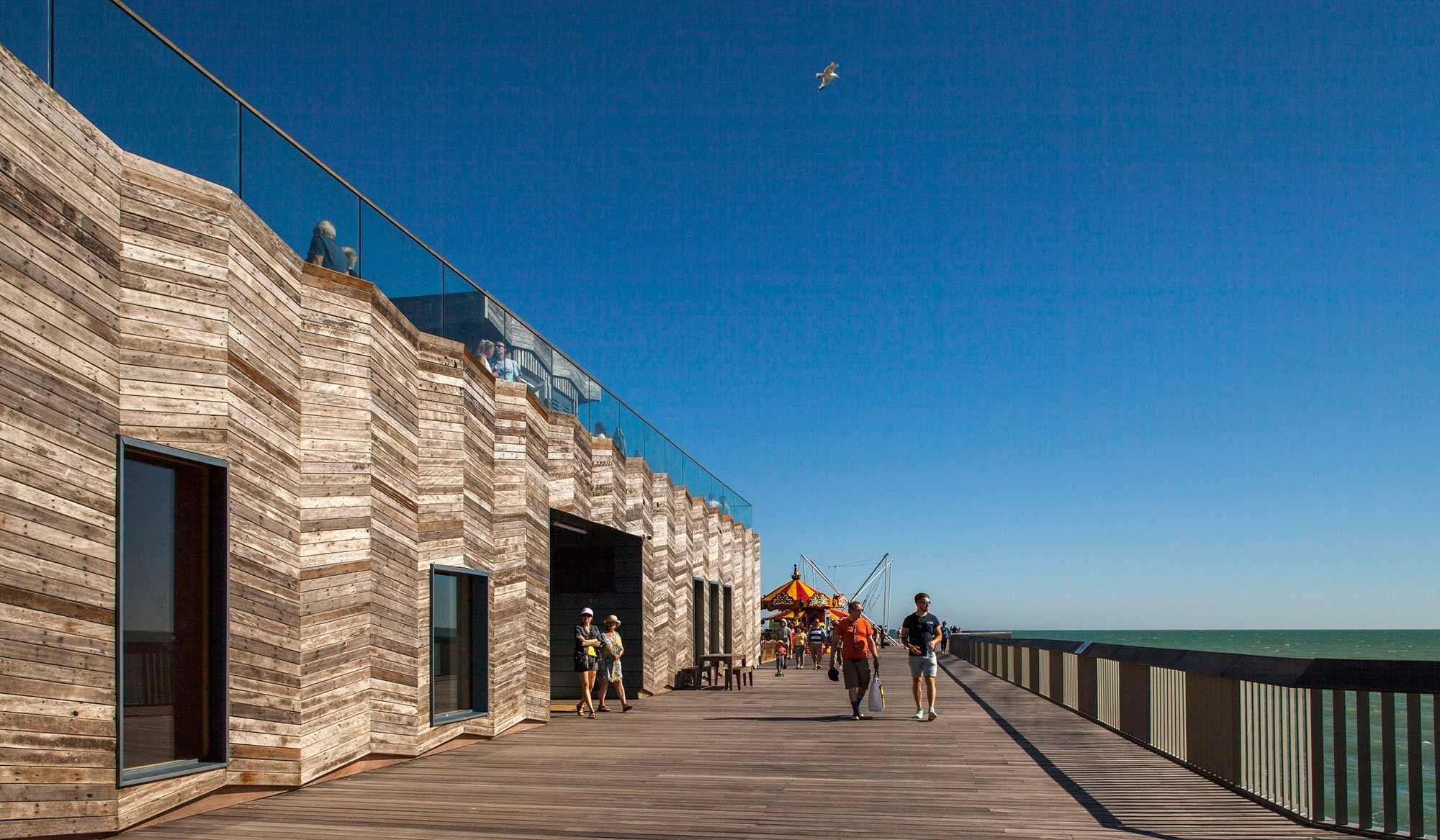 Hastings' rebuilt pier won the prestigious Stirling Prize in 2017