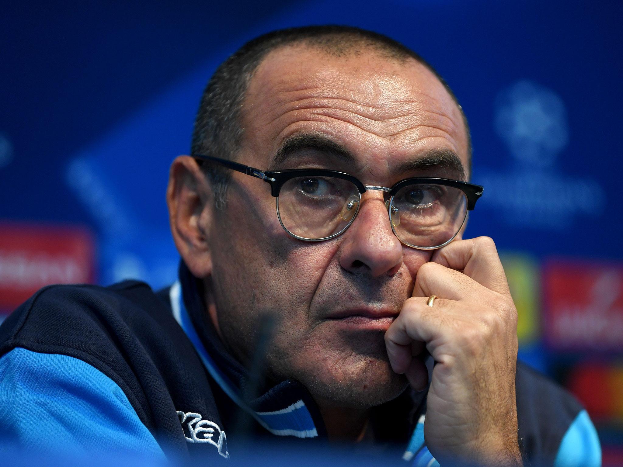 Sarri's Napoli haven't won either of their last two games, letting Juventus top the league
