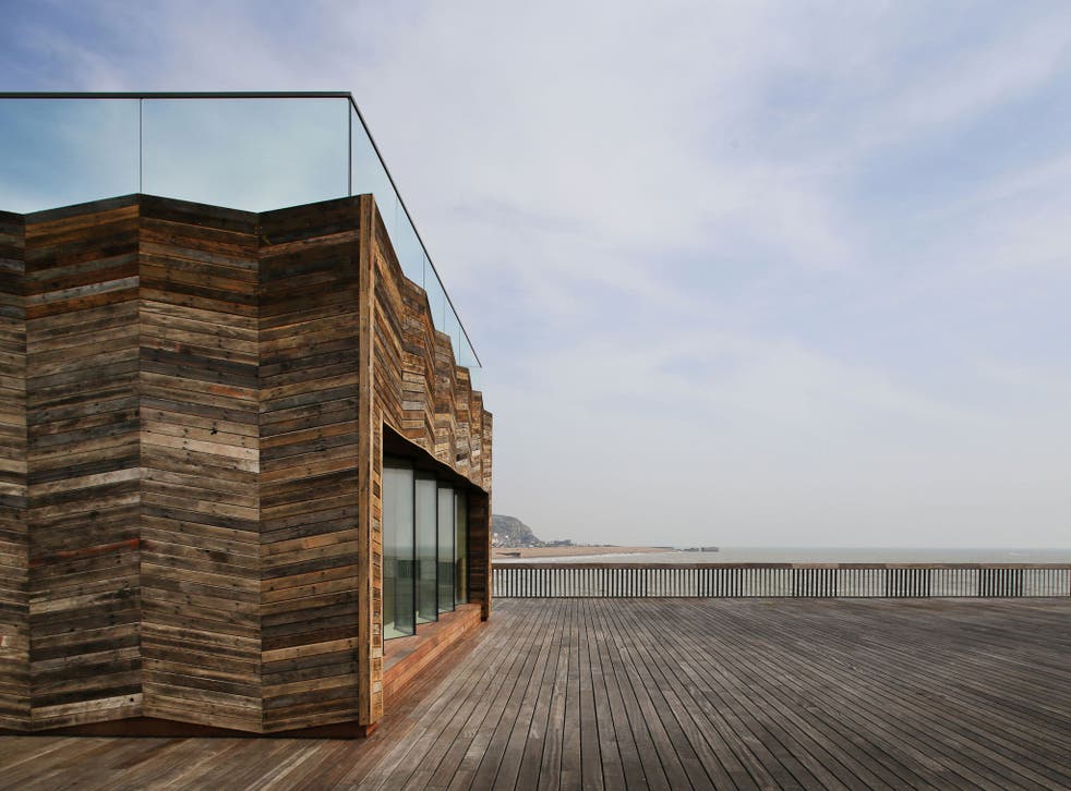 Hastings Pier in Sussex, which has won the prestigious RIBA Stirling Prize
