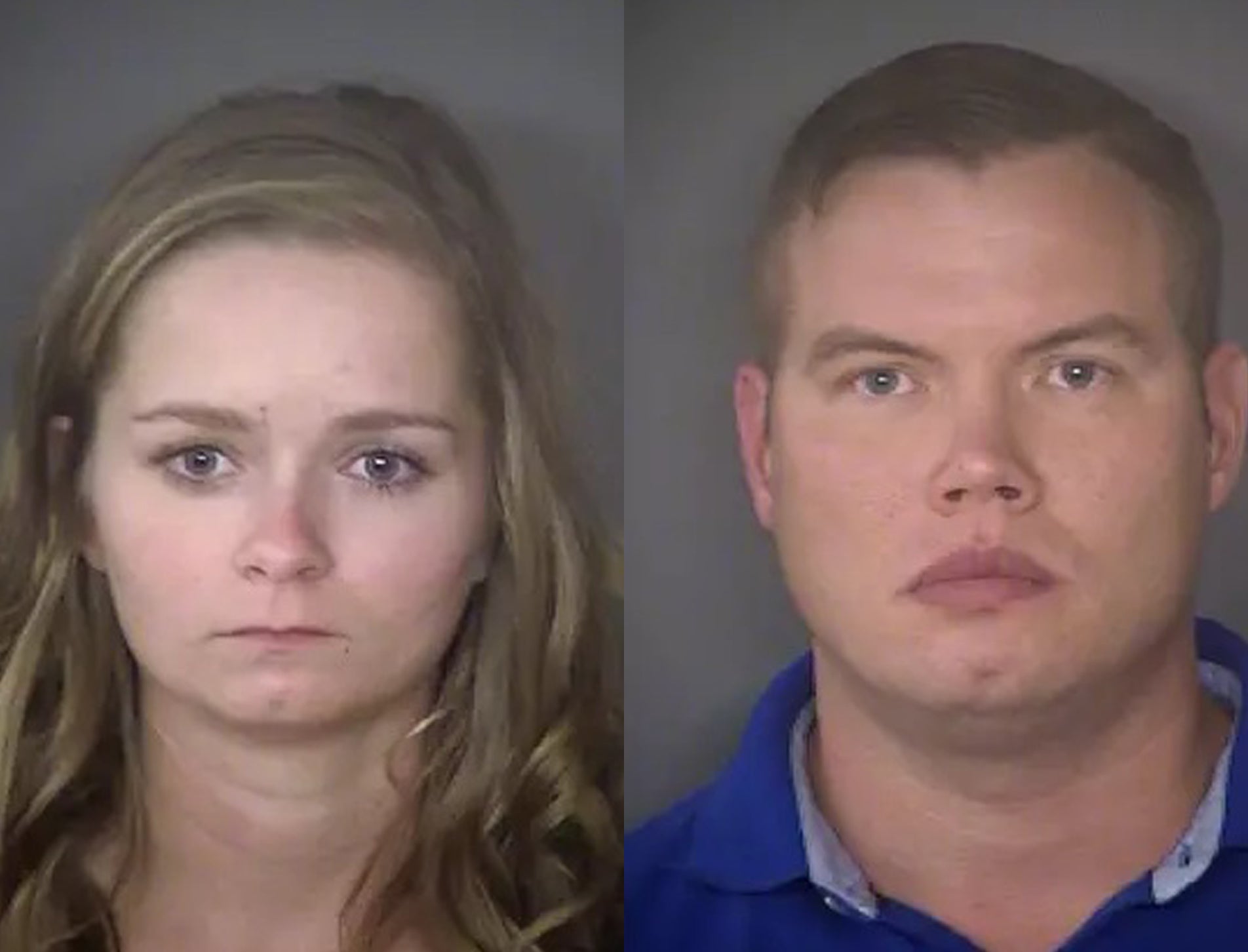 Cheyanne and James Chalkley were both arrested after bruises were found on the children by authorities