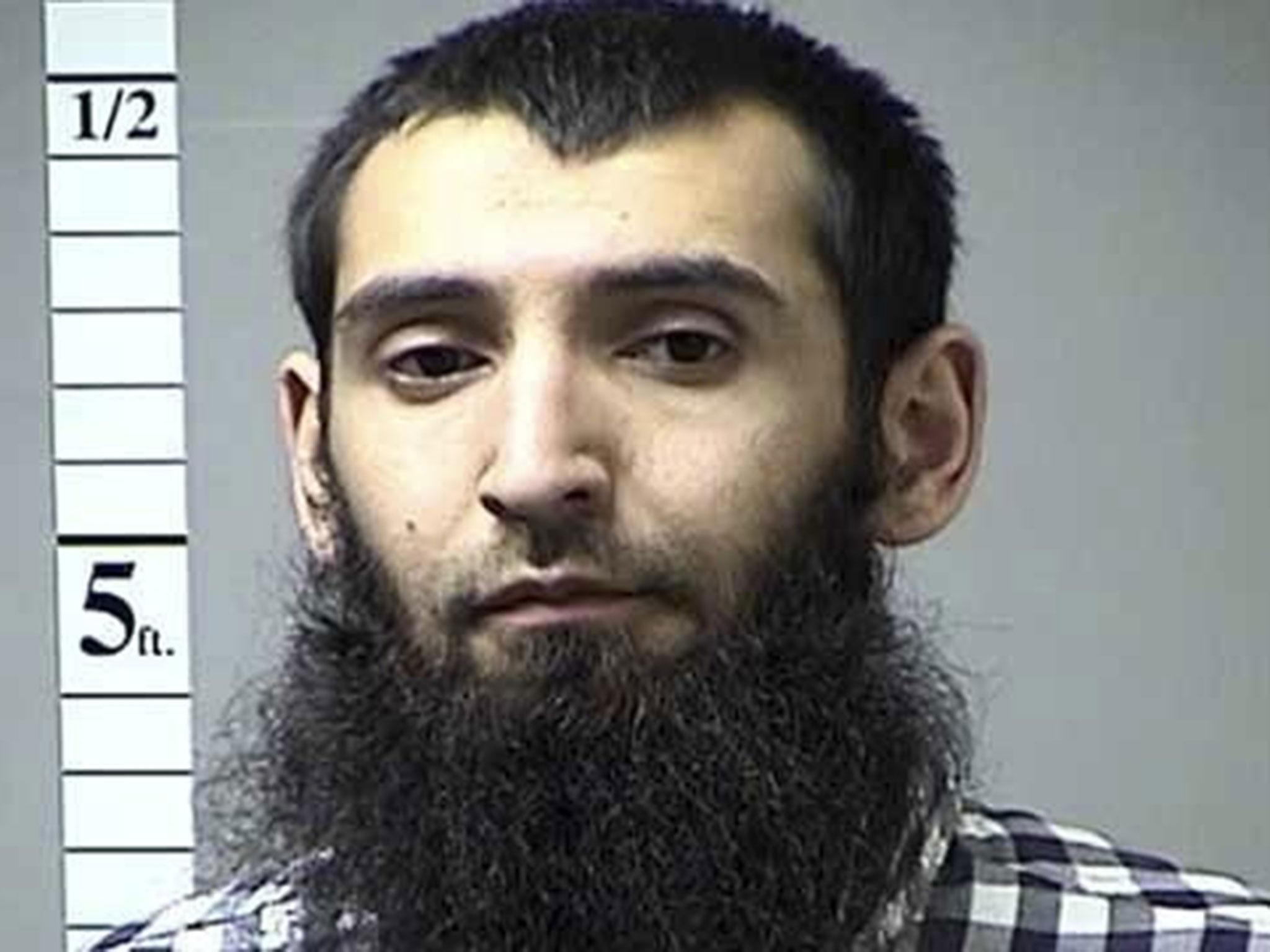 &#13;
Sayfullo Saipov is suspected of mowing down pedestrians and cyclists along a busy bike path near the World Trade Centre memorial St Charles County Department of Corrections/KMOV via AP&#13;