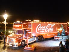 Every stop and date of the Coca-Cola Christmas truck UK-wide journey