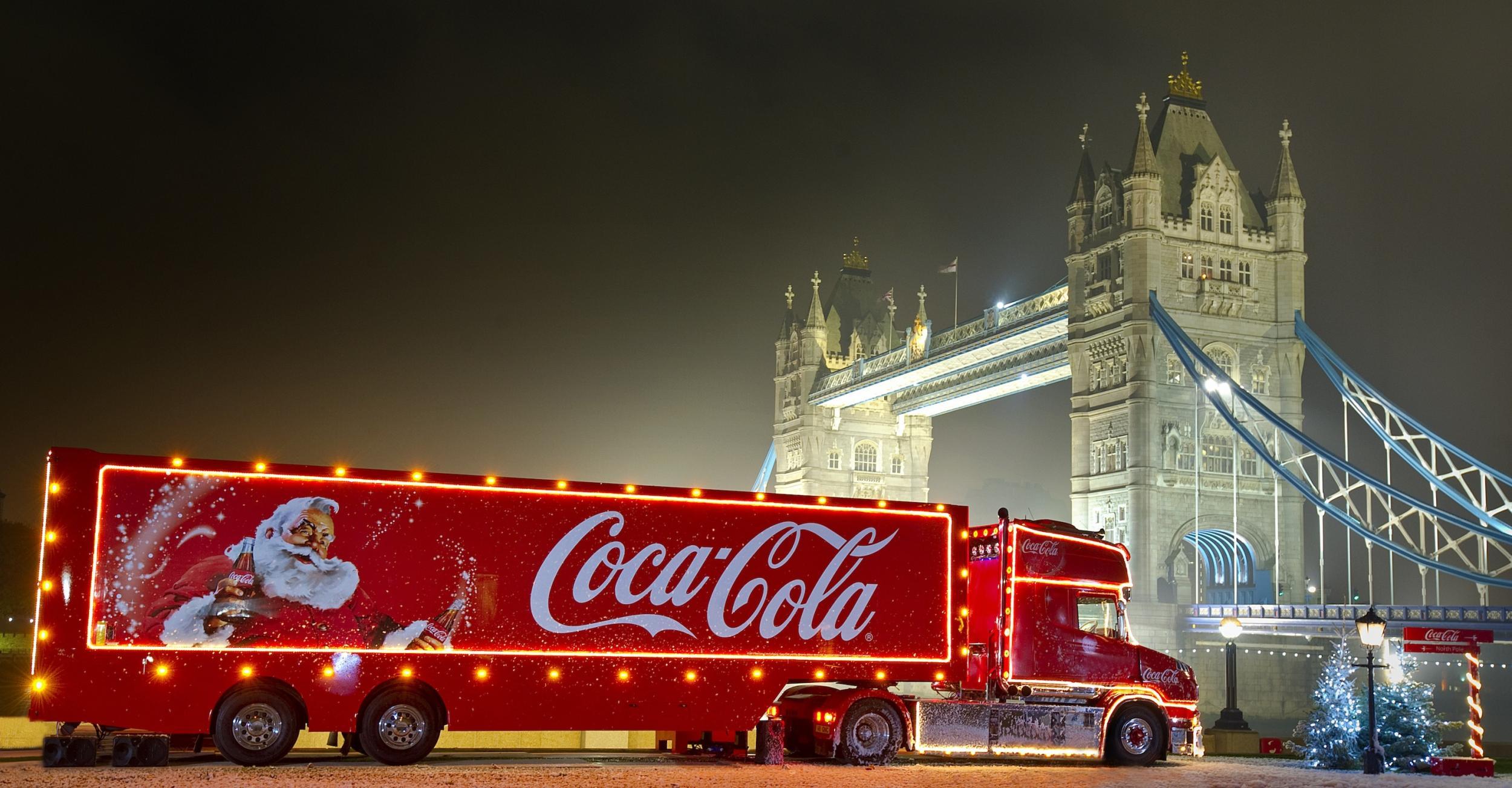 The truck visits Tower Bridge