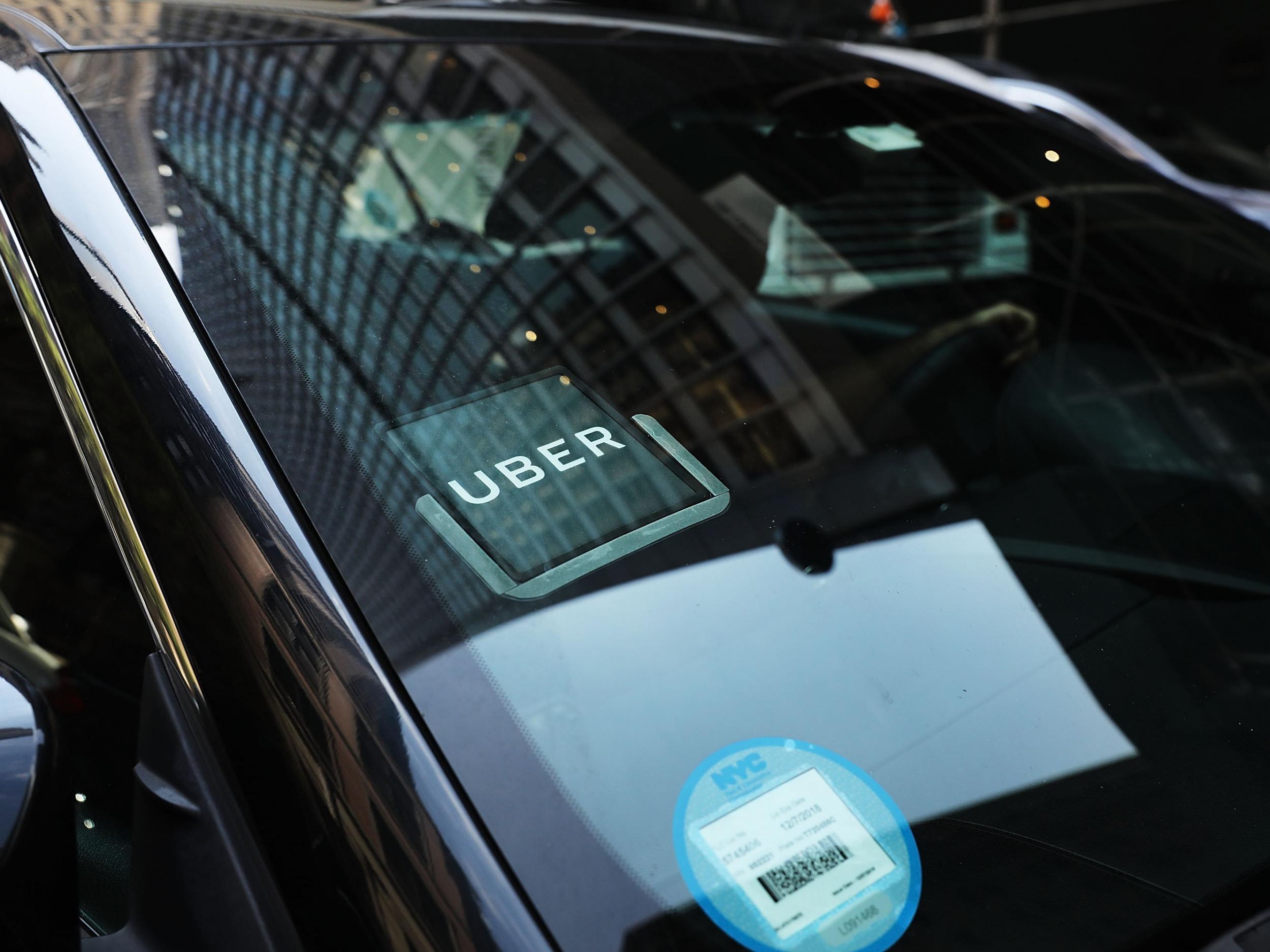 Uber classes itself as an 'agent' of self-employed drivers