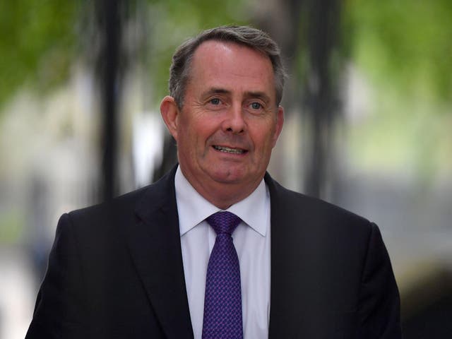 International Trade Secretary used keynote speech to warn that staying in European customs union would be a 'complete sell-out' of Britain's interests