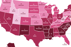 STI map of America reveals most sexually diseased state