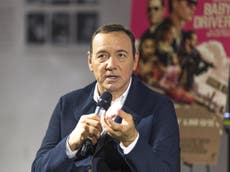 Man says he woke up with Kevin Spacey 'lying' on him