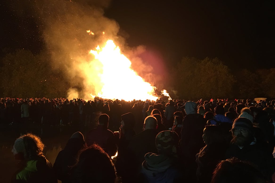 There are plenty of weird and wonderful fire-based festivities around
