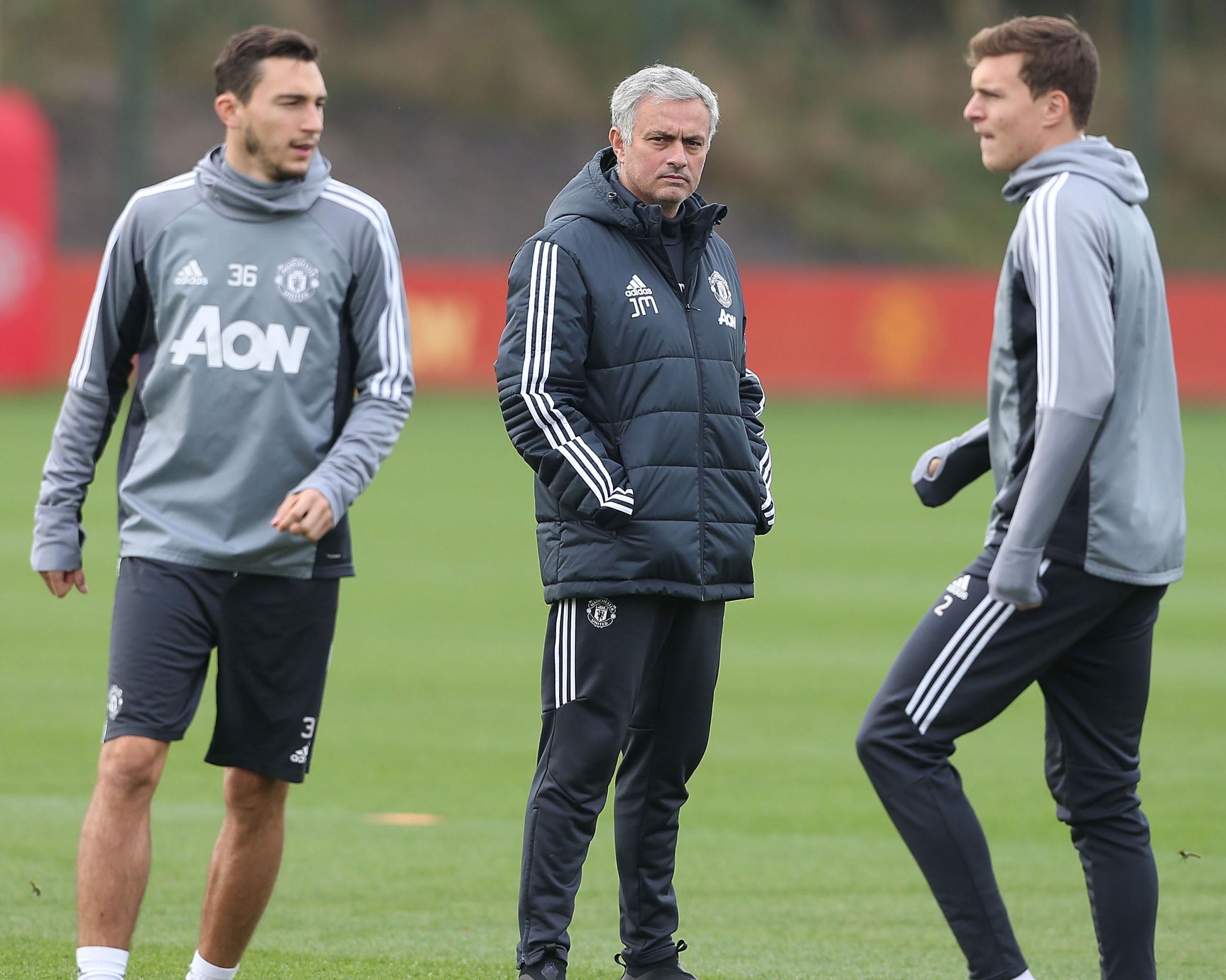 United's training plan will be altered before the game