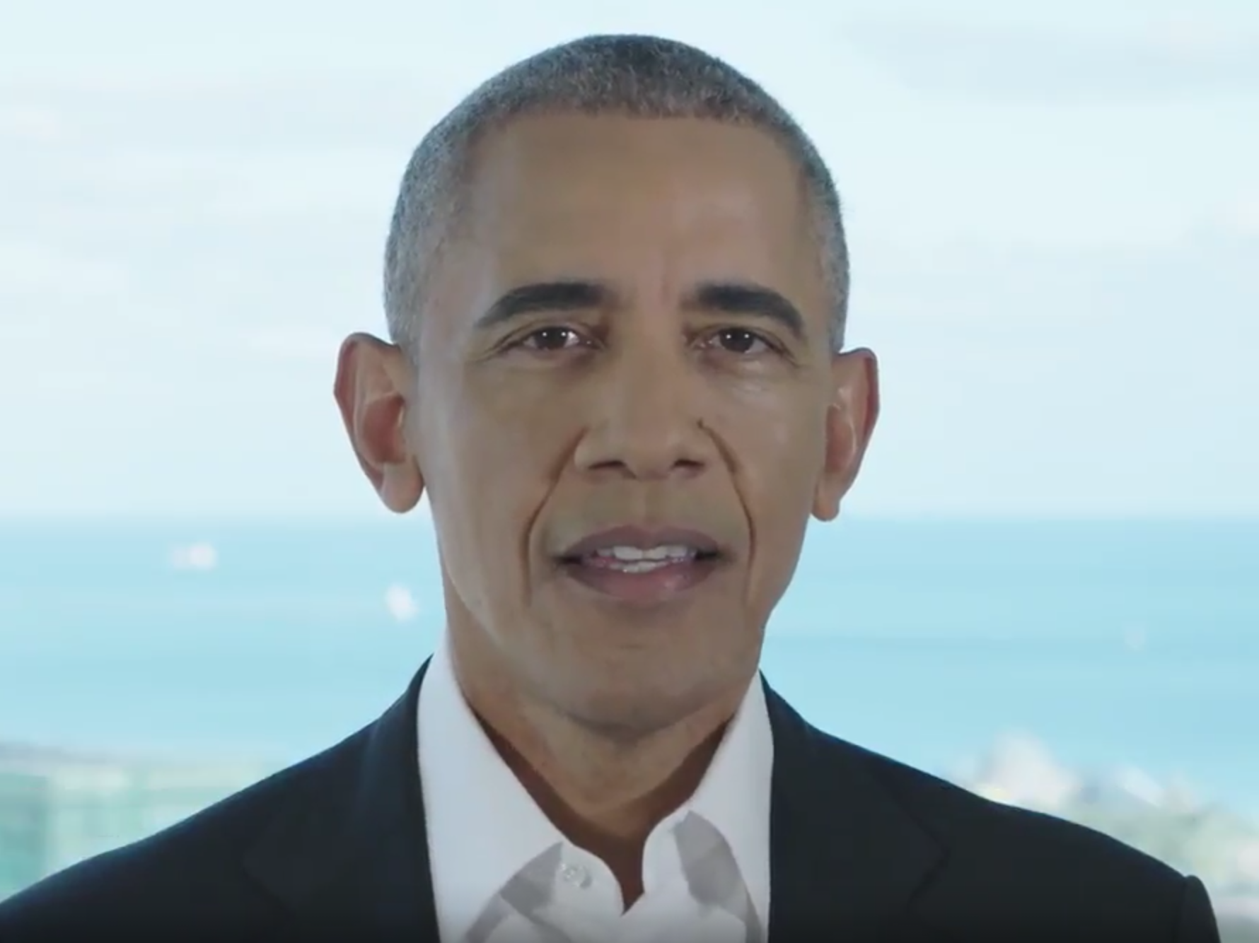 Former President Barack Obama stars in a video promoting enrollment in the Obamacare insurance markets