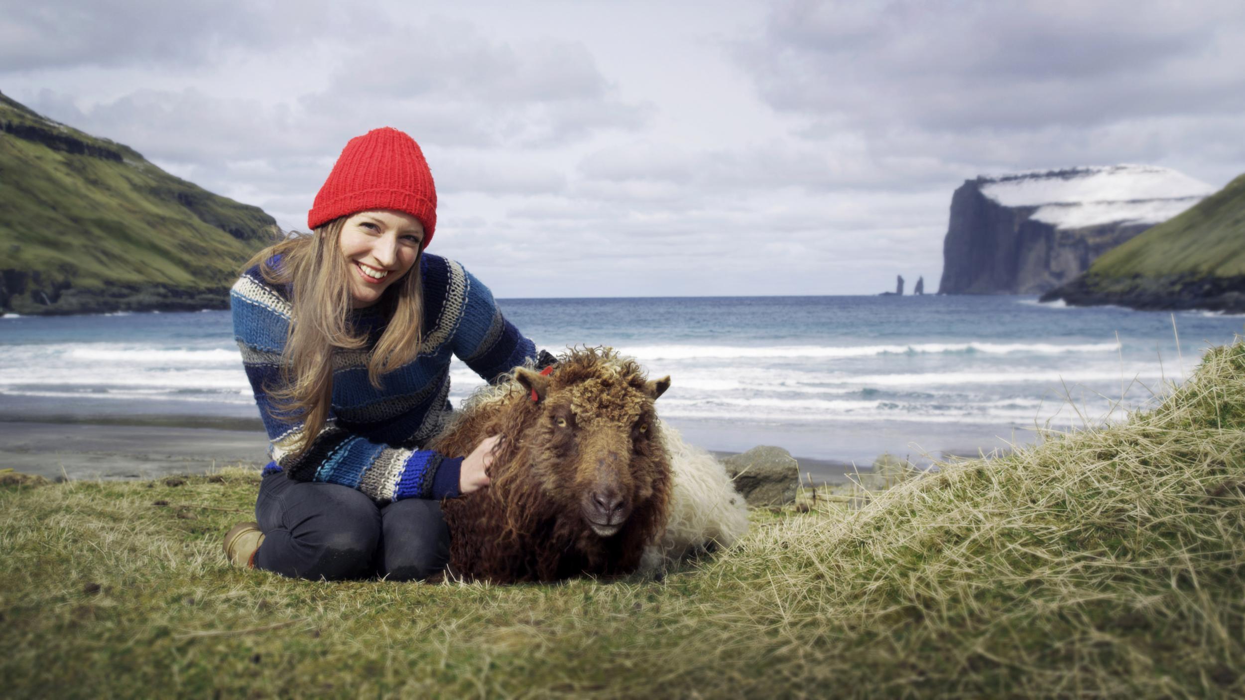 Local resident Durita Andreassen worked with the Faroese tourist board to promote Sheep View