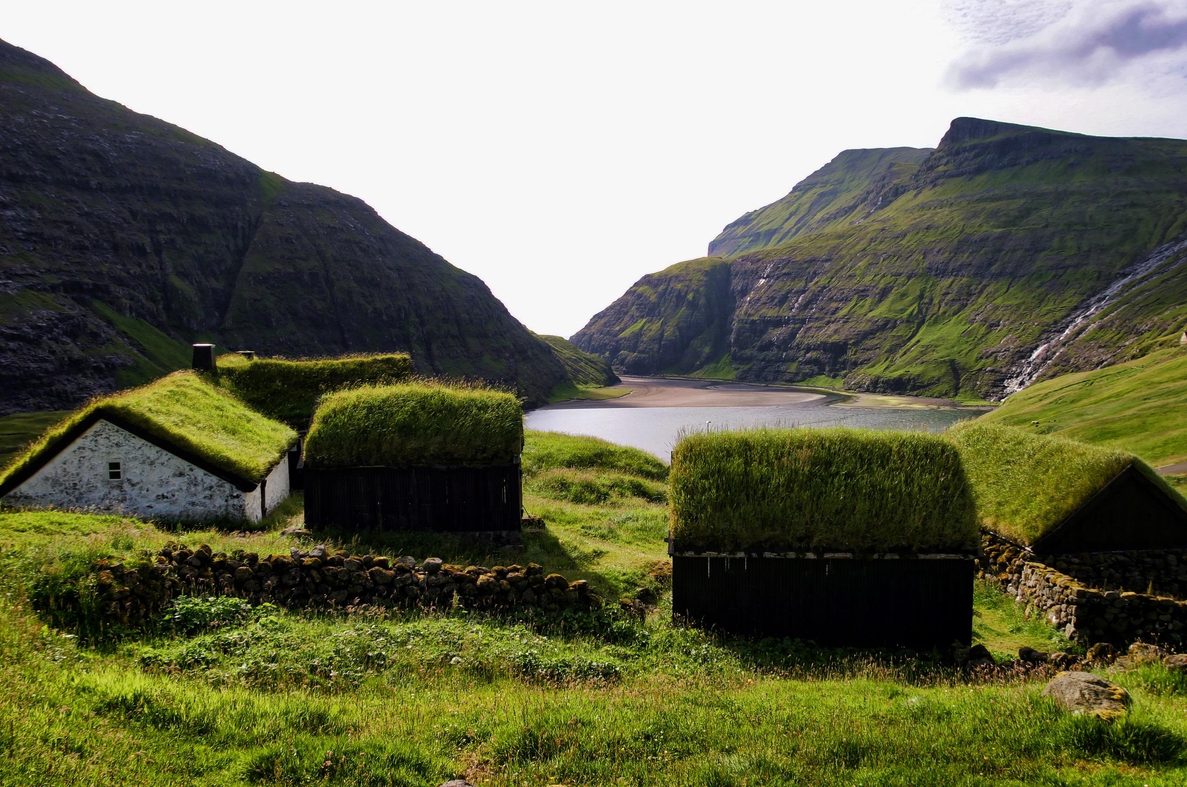Saksun, a sleepy village on the Faroese island of Streymoy (Olavur Frederiksen)