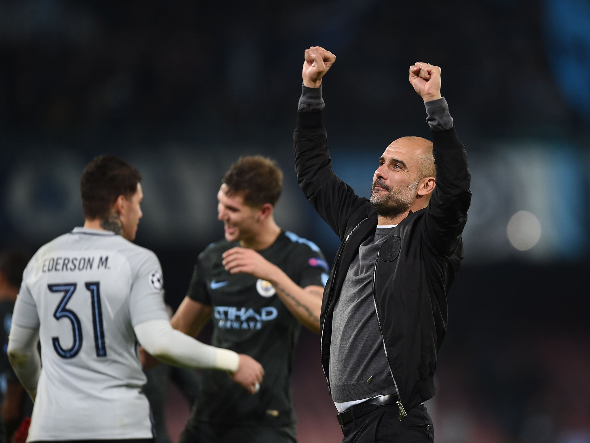 After beating Napoli and embarking on a 14-match winning streak, Manchester City can win the Champions League