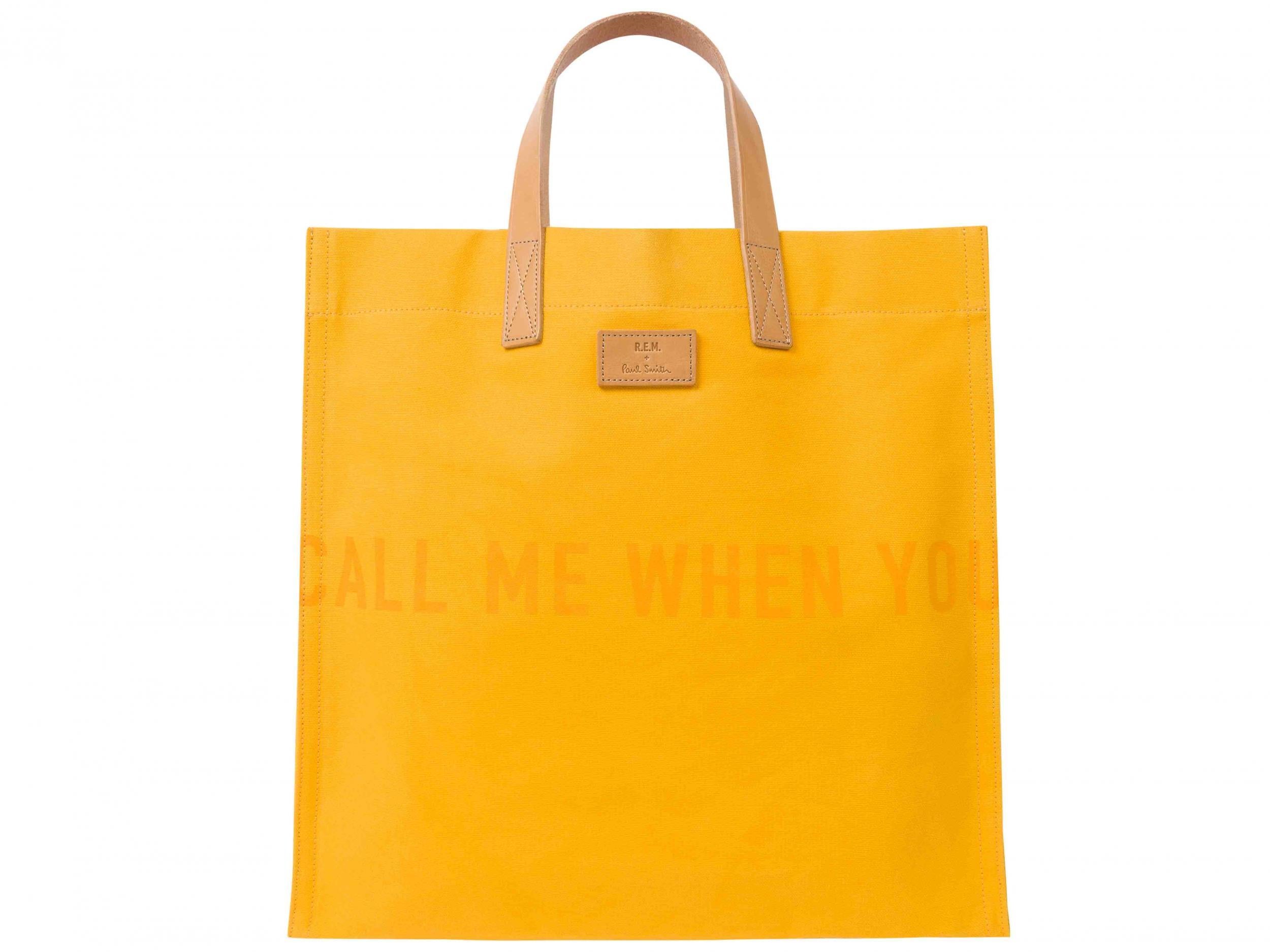 REM Tote Yellow, £150