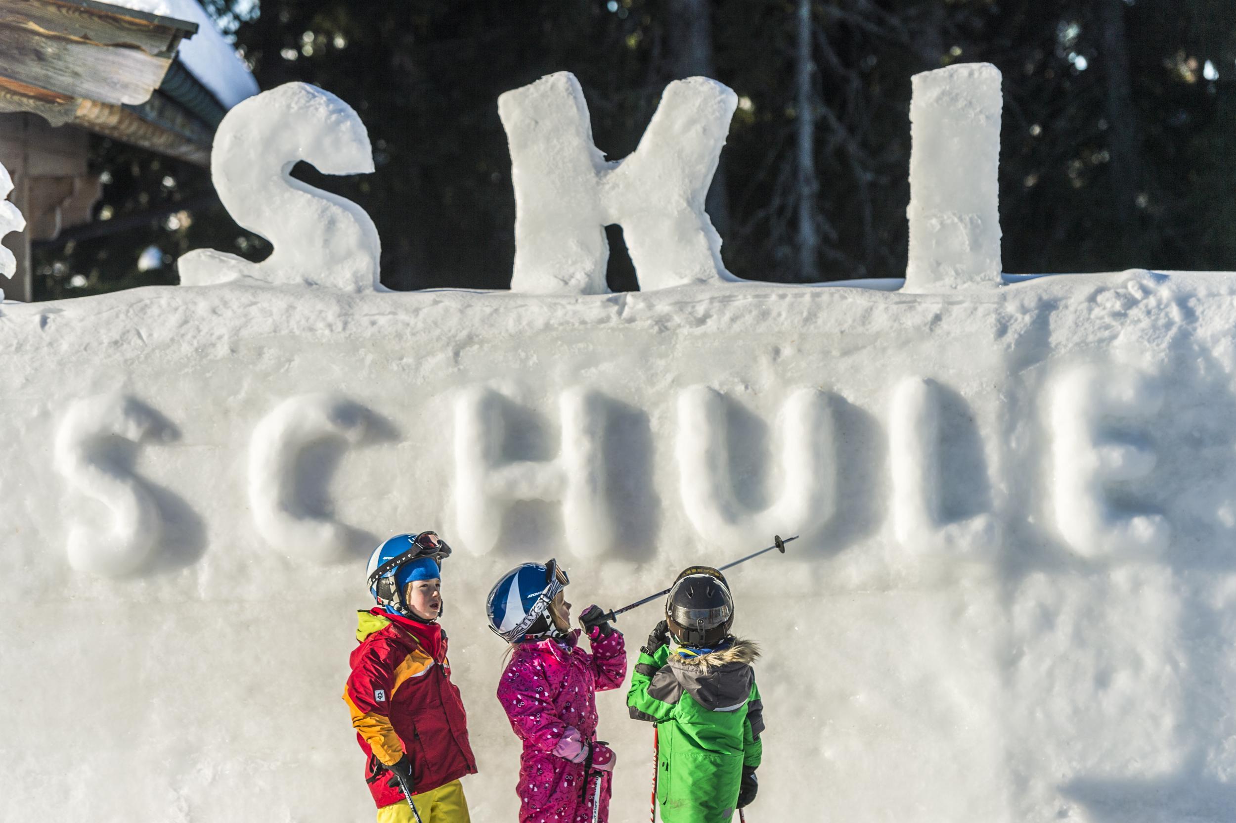 You’ll find excellent ski schools across the region with courses for children