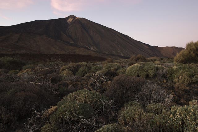 Mount Teide in Tenerife which is currently going through an inactivity period
