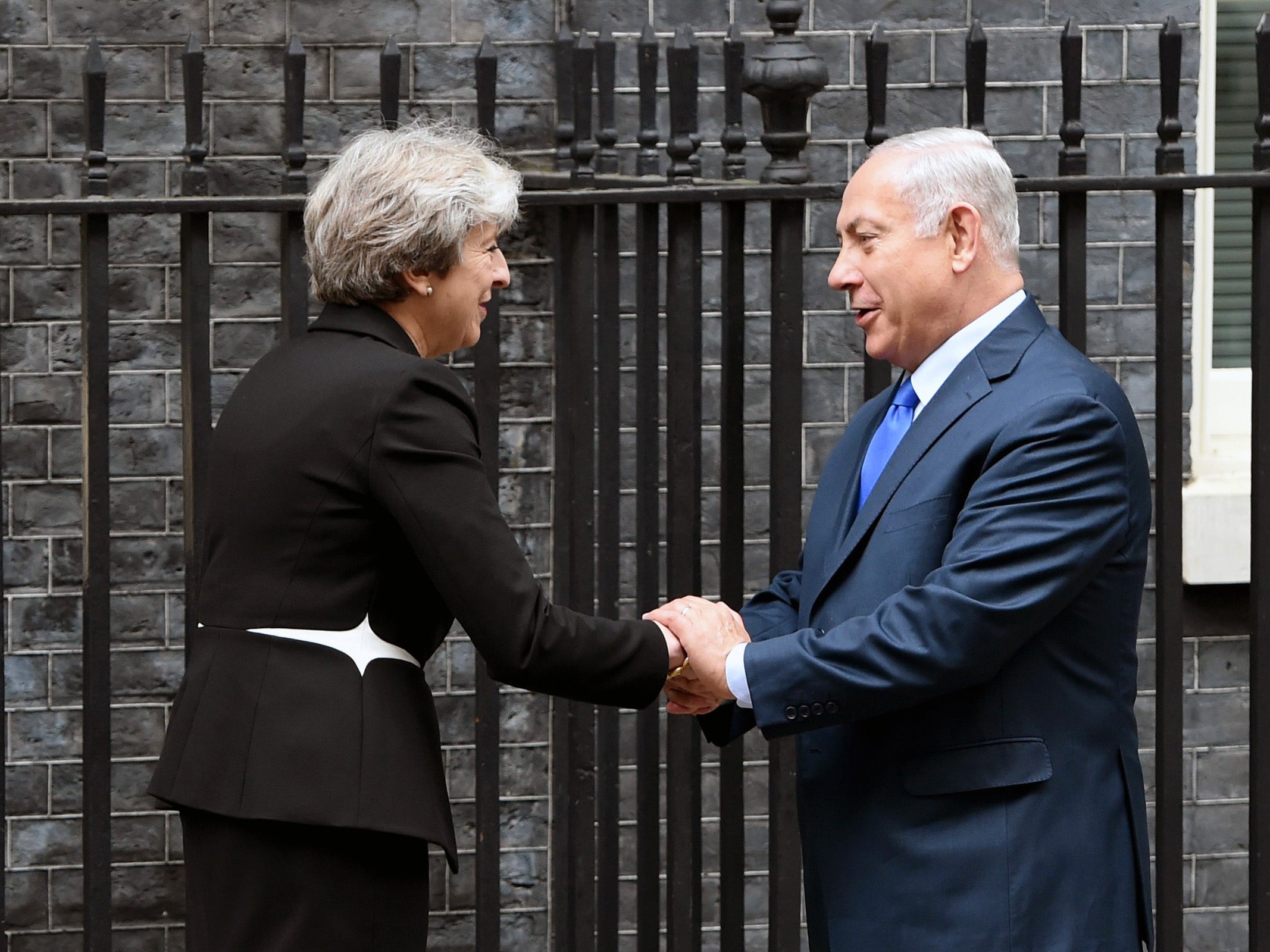 Theresa May met Israeli Prime Minister Benjamin Netanyahu without knowing Ms Patel met him over the summer